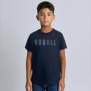 NWT NOBULL Kid’s Tee - Medium - Navy